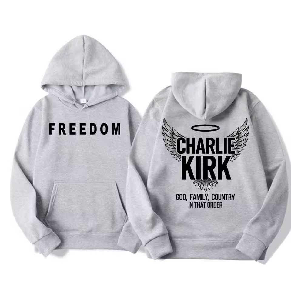 Freedom - Charlie Kirk Hoodie