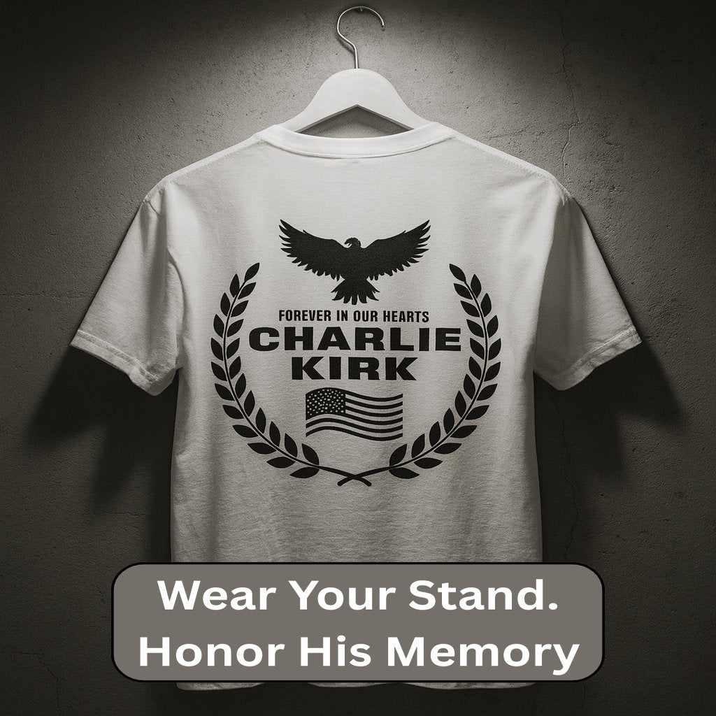 Freedom - Charlie Kirk T-shirt