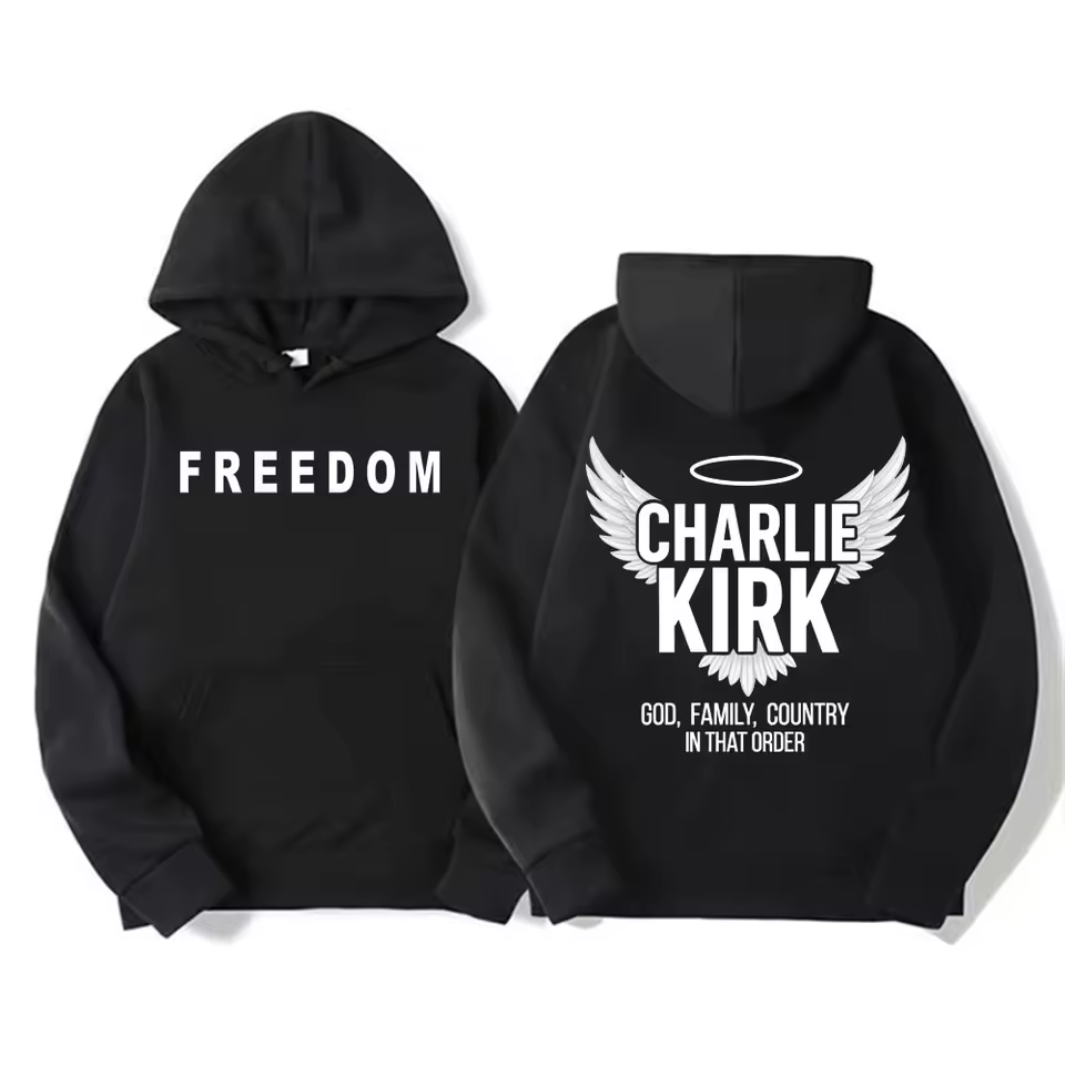 Freedom - Charlie Kirk Hoodie