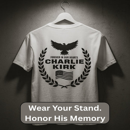 Freedom - Charlie Kirk T-shirt