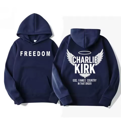 Freedom - Charlie Kirk Hoodie